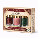 Nooree Beauty SanaNails Peel-Off Nail Polish Trio