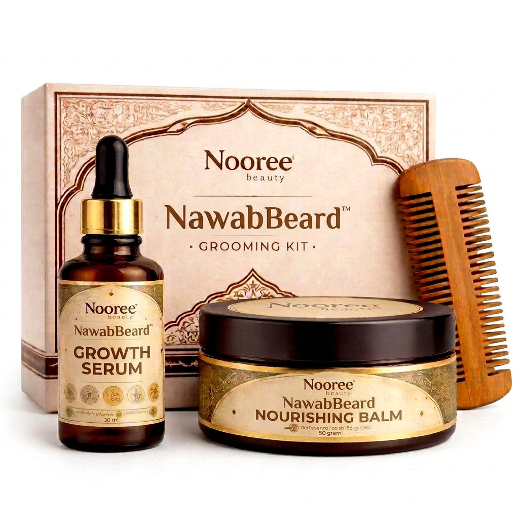 Nooree Beauty Nawab Beard Grooming Kit
