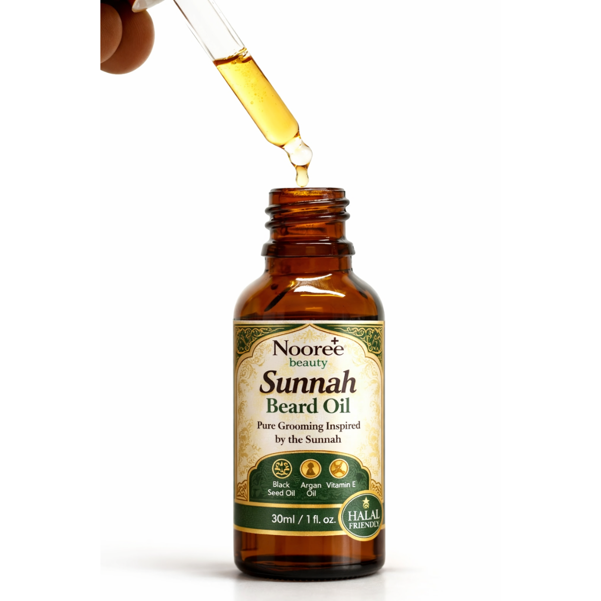 Nooree Sunnah Beard Oil (Pack Of 3)