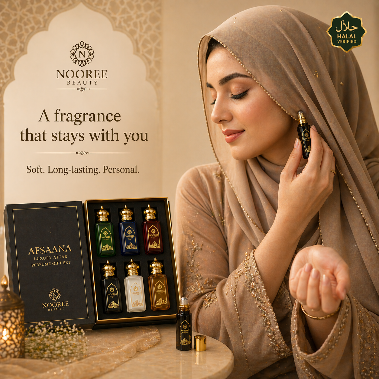 Afsaana Luxury Attar Perfume Gift Set