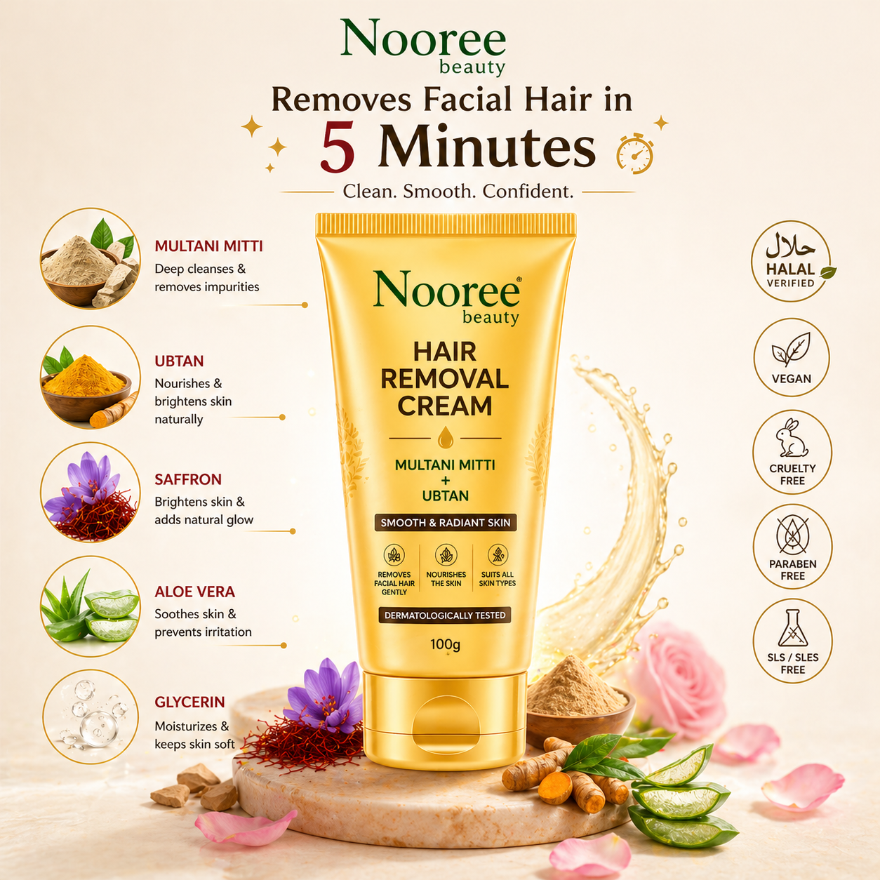 Nooree Beauty Hair Removal Cream