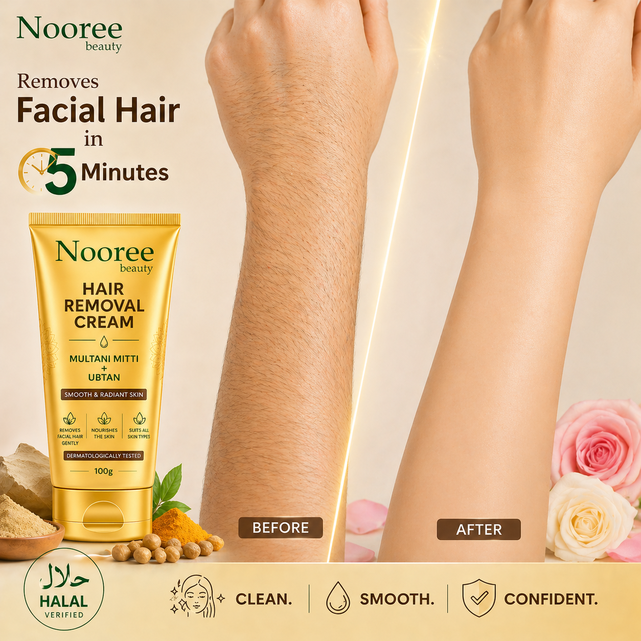 Nooree Beauty Hair Removal Cream