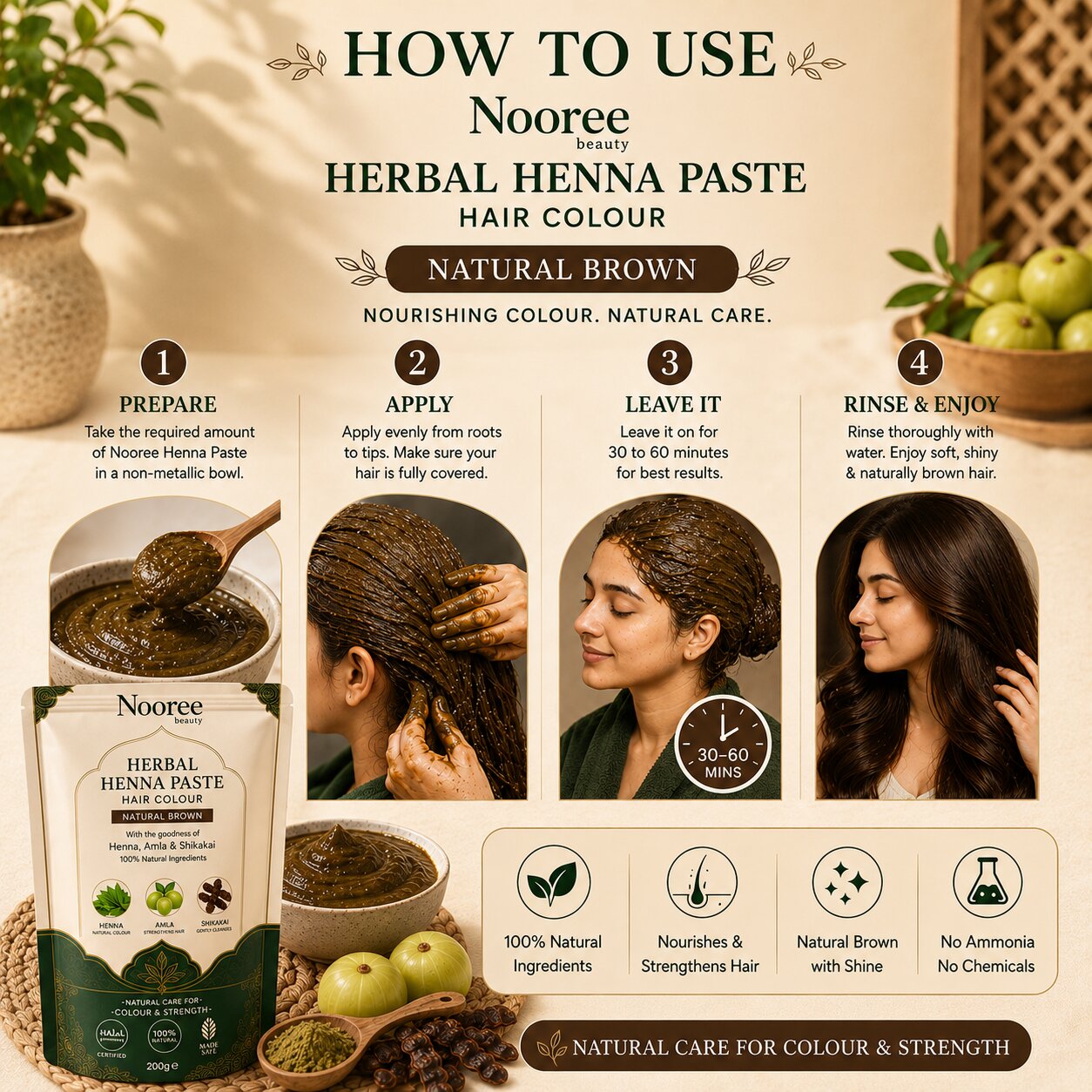 Herbal Henna Paste