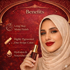 Nooree Beauty LayaliVelvet Matte Lipstick Trio- Pack of 3