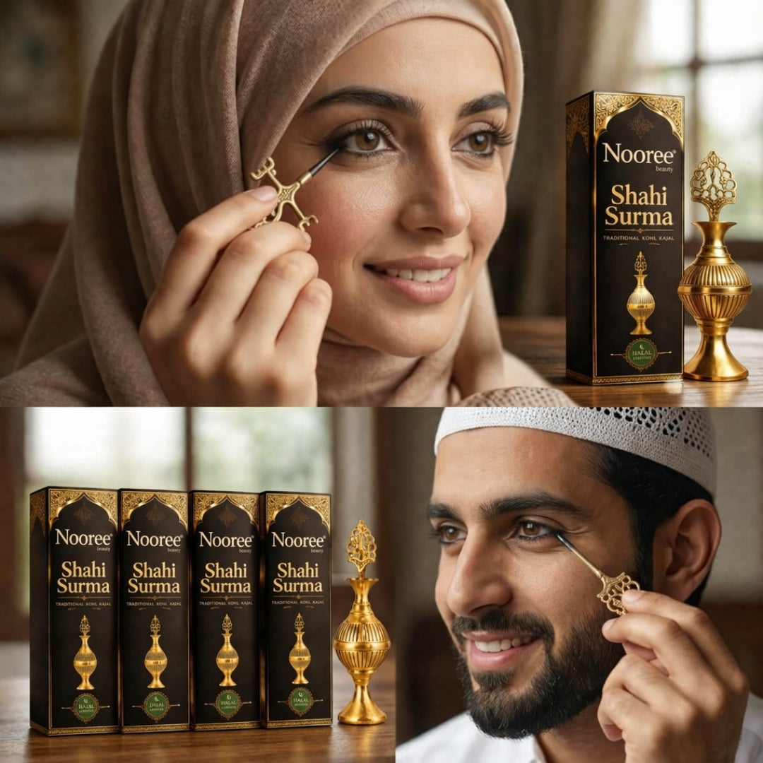 Nooree Beauty ShahiSurma Traditional Kohl Surma – Pack of 4
