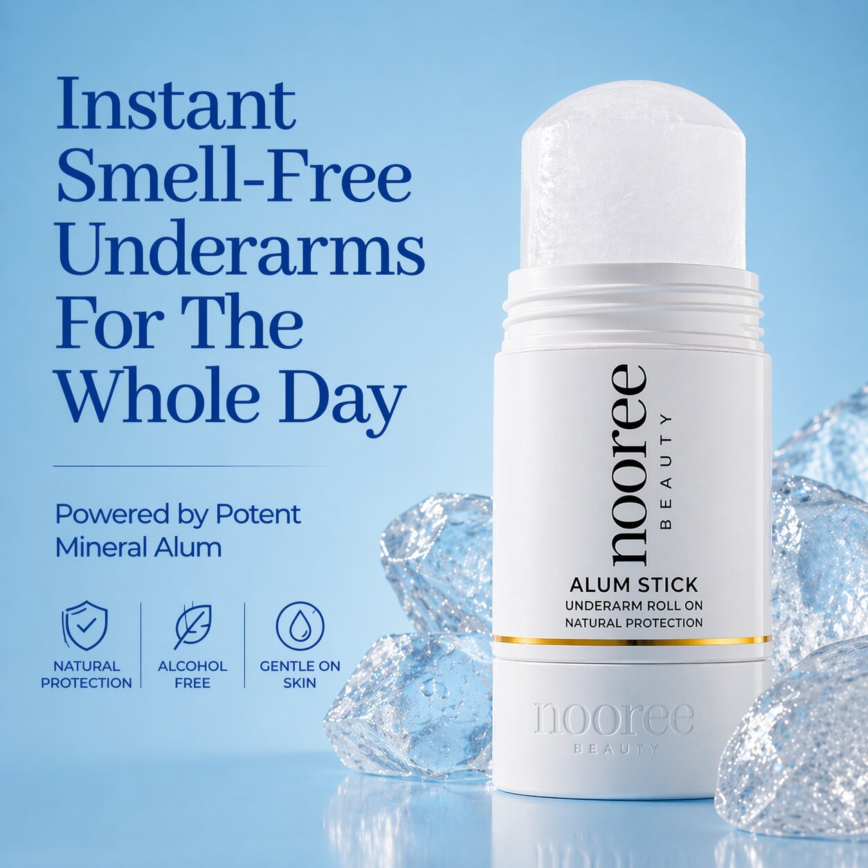 Nooree Beauty Alum Crystal Roll-On