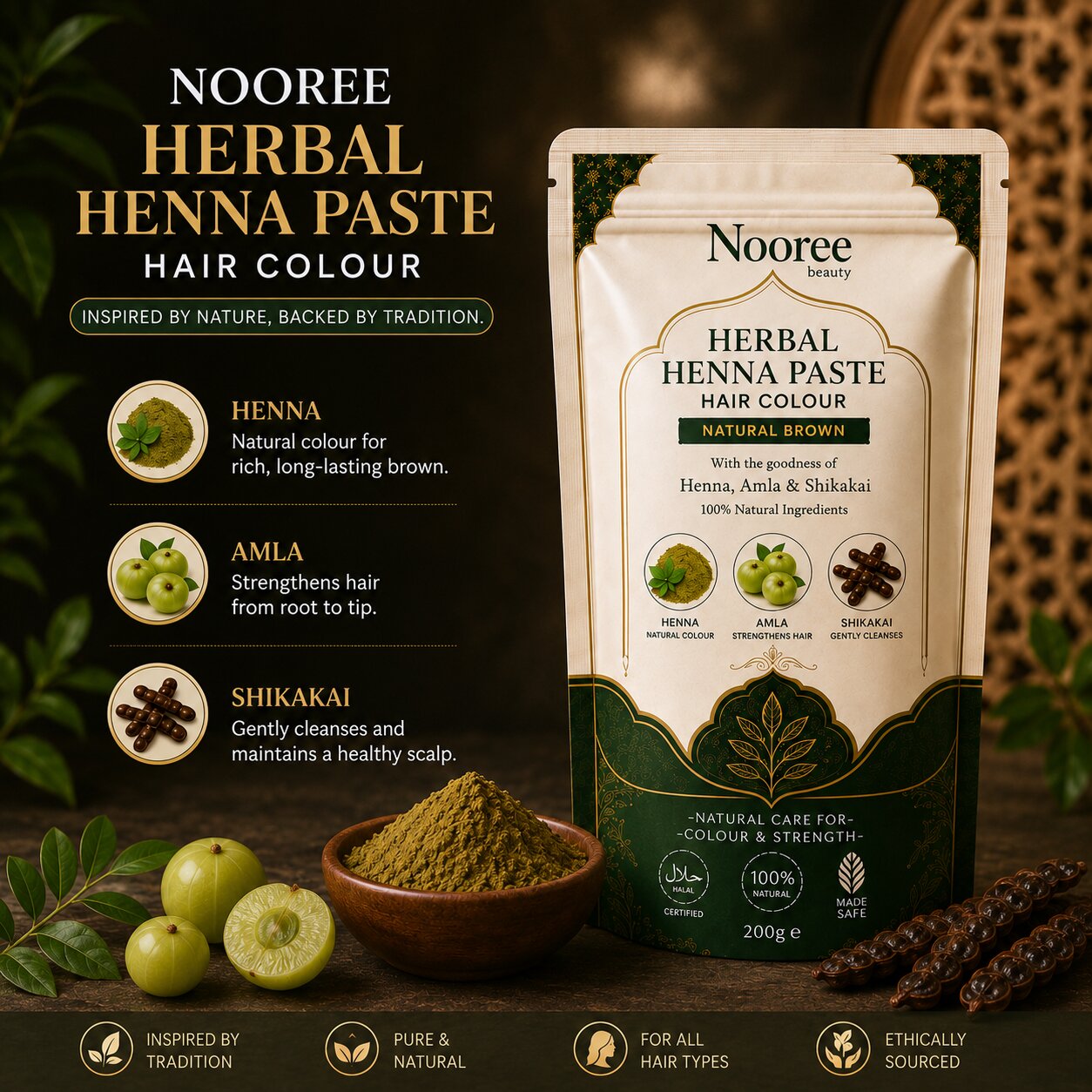 Herbal Henna Paste