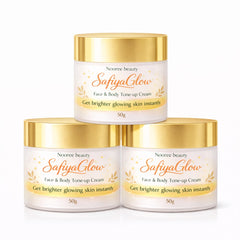 Nooree Beauty SafiyaGlow Tone-Up Cream – Pack of 3